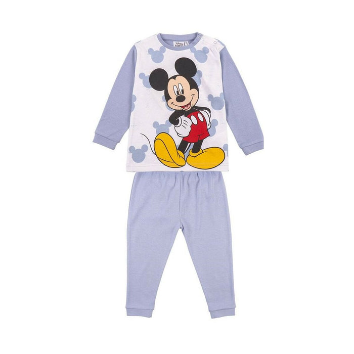 Pijama Infantil Mickey Mouse Albastru