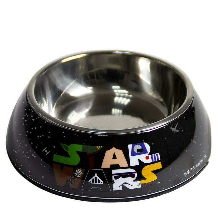 Dispozitiv de hrănire pentru câini Star Wars Melamina 410 ml Metal Multicolor