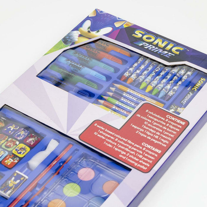 Set de Papetărie Sonic Servietă Albastru închis