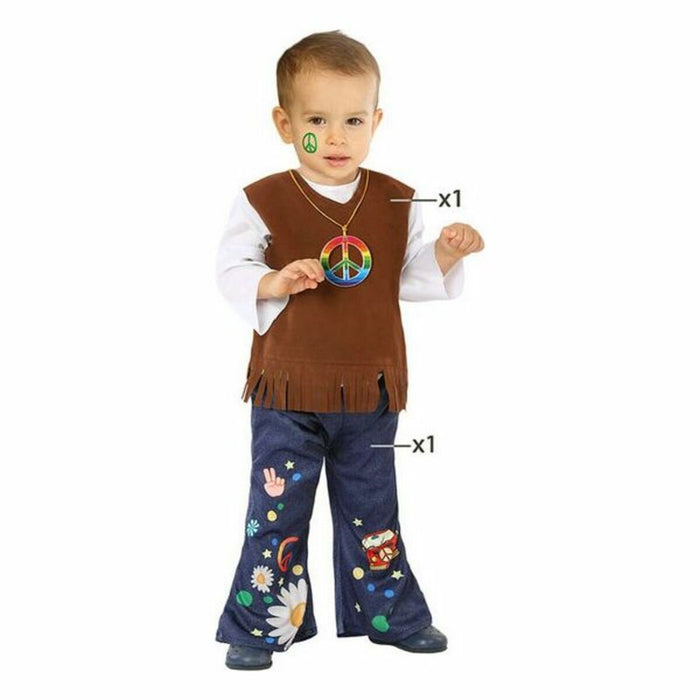 Costum Deghizare pentru Bebeluși Hippie