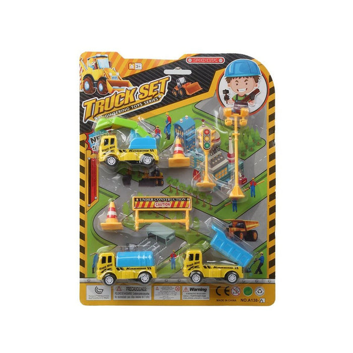 Set de Mini-camioane 28 x 21 cm