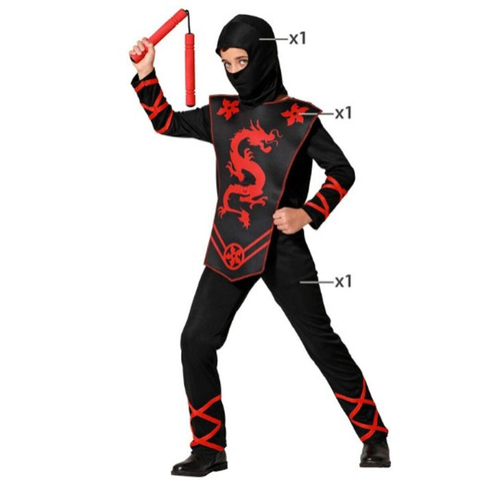 Costum Deghizare pentru Copii Ninja