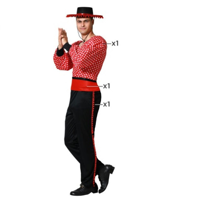 Costum Flamenco și Sevillanas Bărbați
