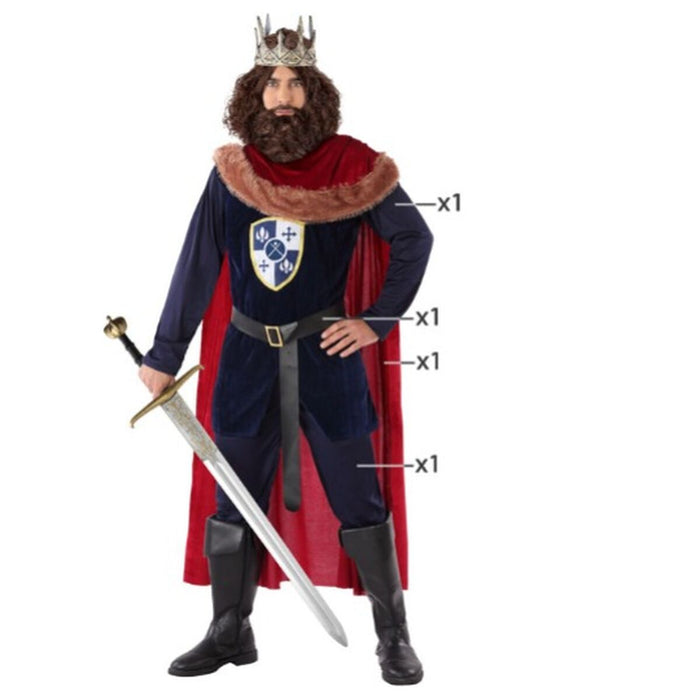 Costum Rege Medieval Adult