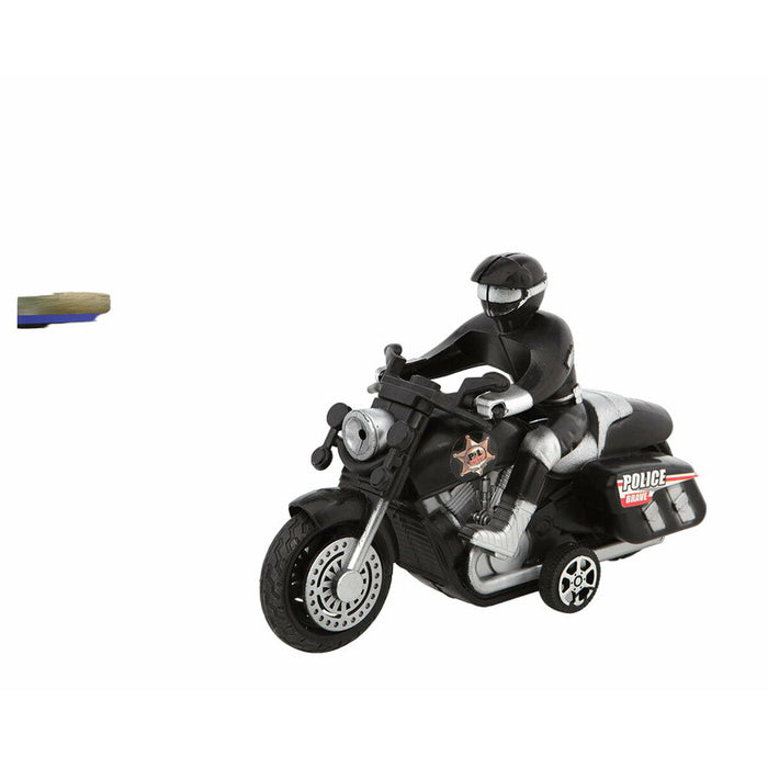 Motocicletă de poliție 18 x 12 cm