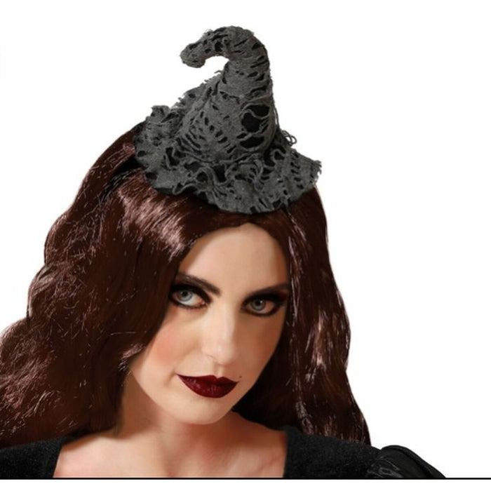 Diademă Pălărie Halloween Gri