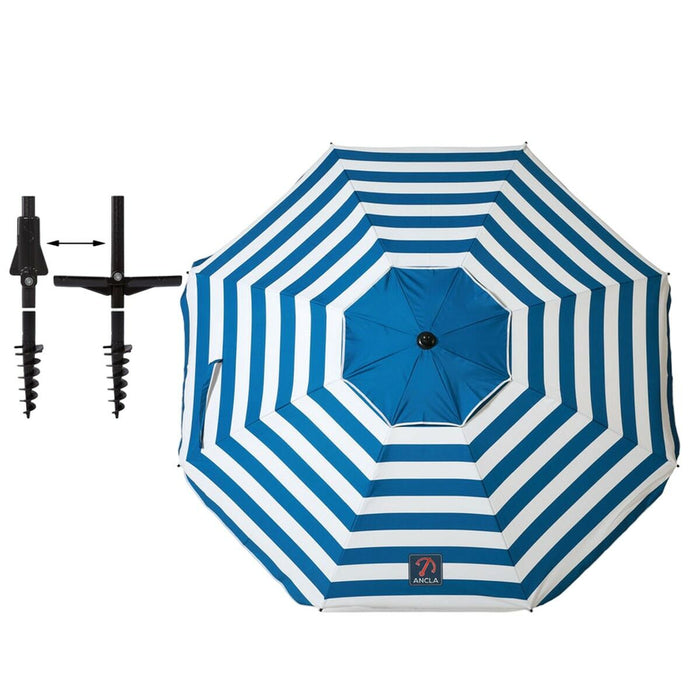 Umbrelă de plajă Ø 220 cm Marinar