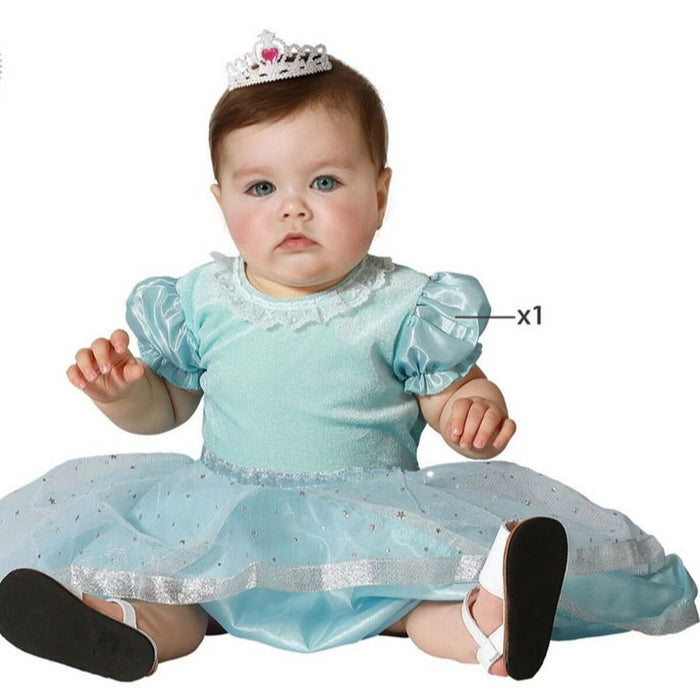 Costum Deghizare pentru Bebeluși Prințesă Albastru