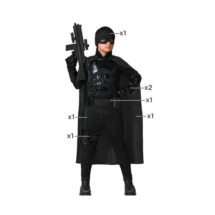 Costum Deghizare pentru Copii Negru