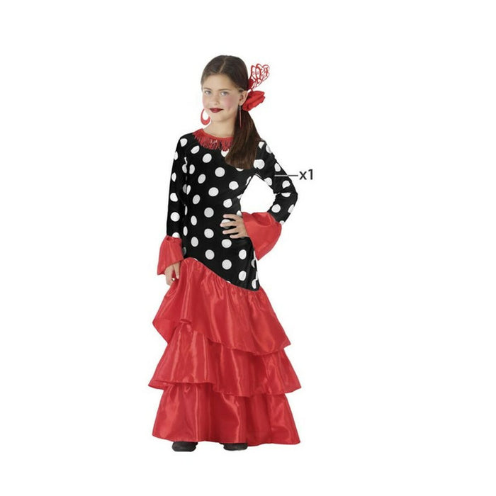 Costum pentru copii Negru Roșu Spania