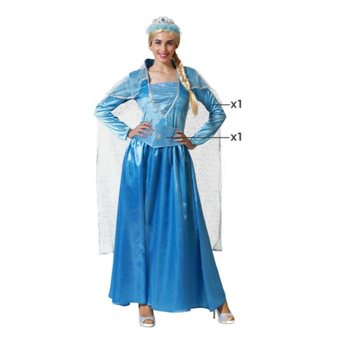Costum Prințesă Albastru