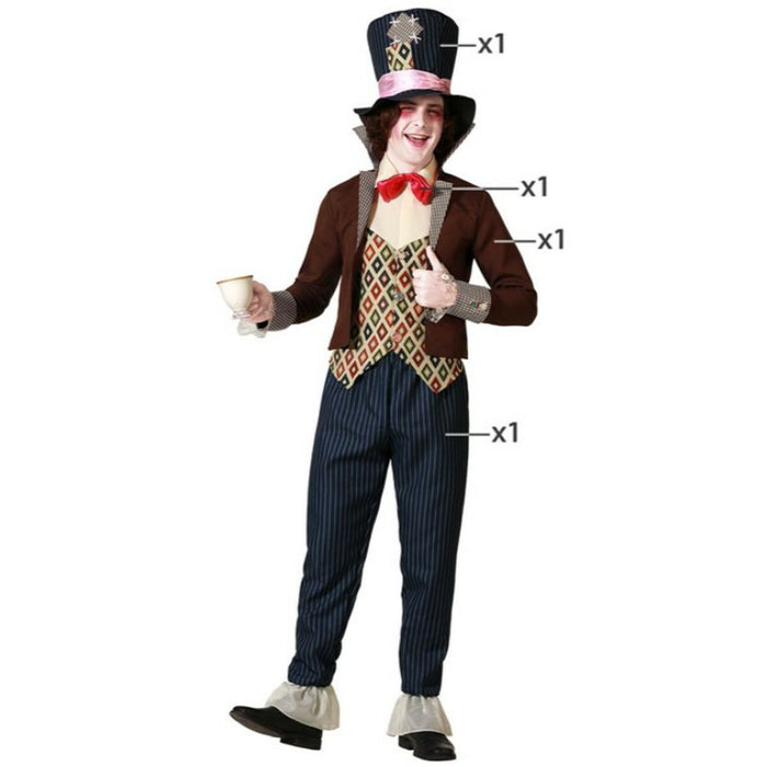 Costum Deghizare pentru Adulți Modistă Nebună