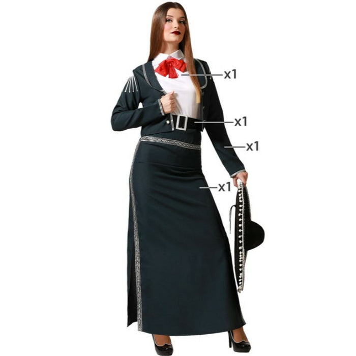 Costum Deghizare pentru Adulți Femeie Mariachi
