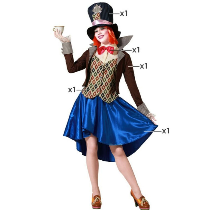 Costum Deghizare pentru Adulți Modistă Nebună