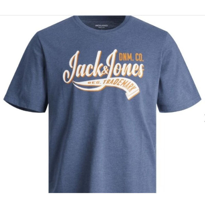 Tricou cu Mânecă Scurtă Bărbați Jack & Jones JJLEGO TEE SS O NECK 12246690 Albastru