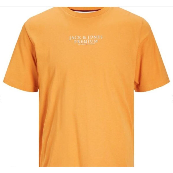 Tricou cu Mânecă Scurtă Bărbați Jack & Jones JPRBLUARCHIE SS TEE 12217167 Portocaliu