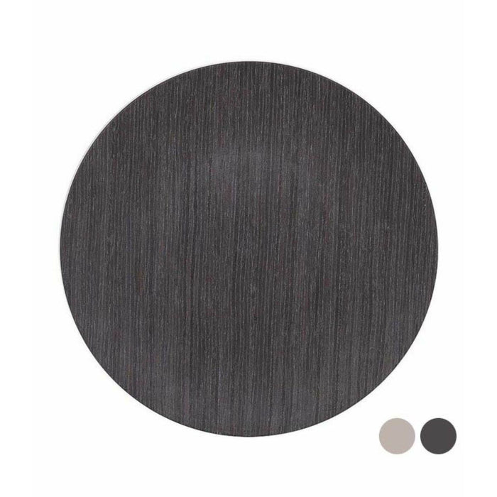 Farfurie Suport Element PVC Lemn întuneric Ø 33 cm