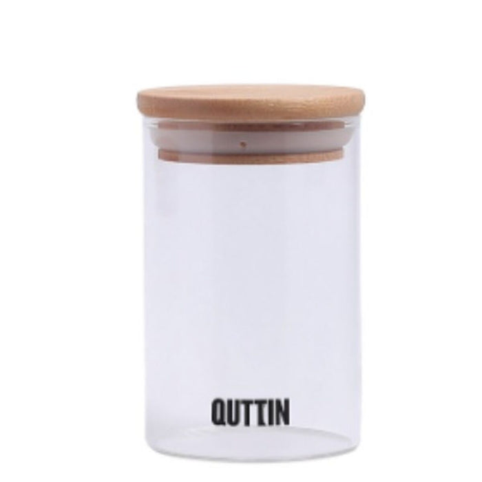 Borcan din Sticlă Transparentă Quttin 6,5 x 11 cm 250 ml