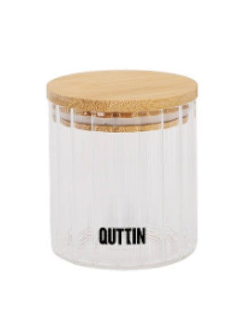 Borcan din Sticlă Transparentă Quttin 9 x 11 cm 500 ml