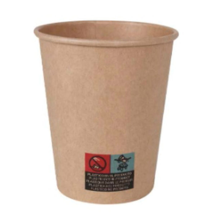 Set de pahare Algon Carton De unică folosință 250 ml