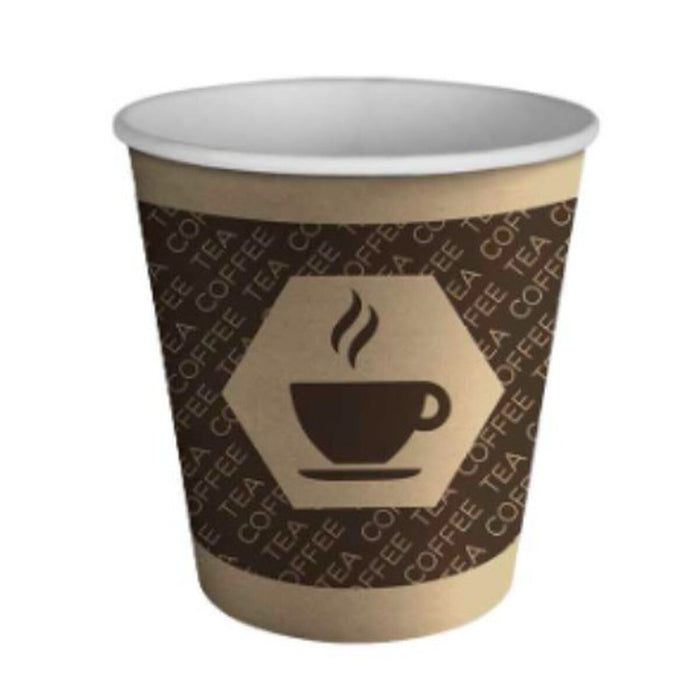 Set de pahare Algon Carton De unică folosință Cafea 100 Unități 250 ml