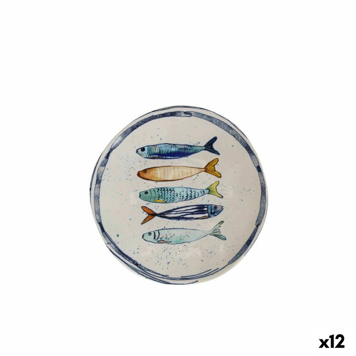 Farfurie Adâncă La Mediterránea Iberica Peixe (12 Unități)