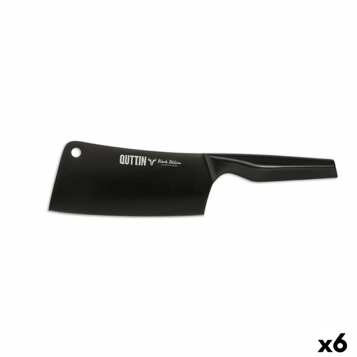 Macetă de bucătărie Quttin Black Edition 17,5 cm 2,5 mm (6 Unități)