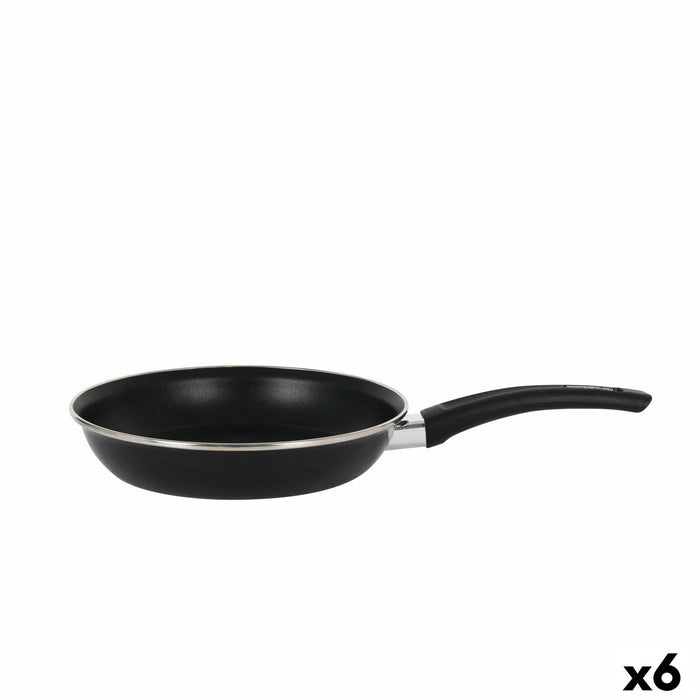 Tigaie Quttin Avin Oțel emailat Negru 34 x 18 x 4,5 cm (6 Unități)