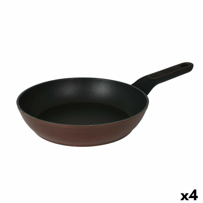 Tigaie Quttin Sahara Aluminiu forjat Maro 50 x 31 x 6 cm (4 Unități)