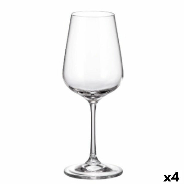 Set de pahare Bohemia Crystal Sira 360 ml Alb 6 Piese 6 x 8 x 22 cm (6 Unități) (4 Unități)