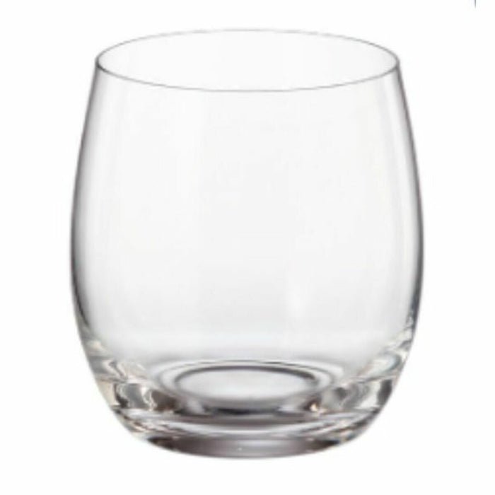 Set de pahare Bohemia Crystal Clara 410 ml Geam 6 Piese (4 Unități)