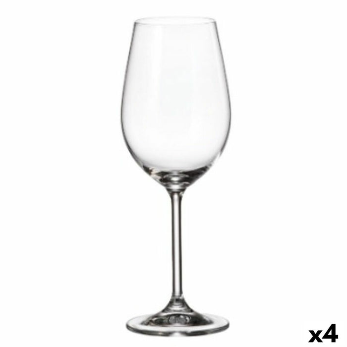 Set de pahare Bohemia Crystal Clara 350 ml Alb 6 Piese 6 x 8 x 22 cm (6 Unități) (4 Unități)