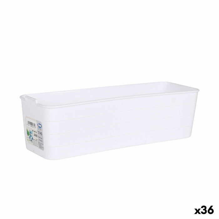 Organizatorul de Sertare Dem Jano Alb 27 x 9 x 7,5 cm (36 Unități)