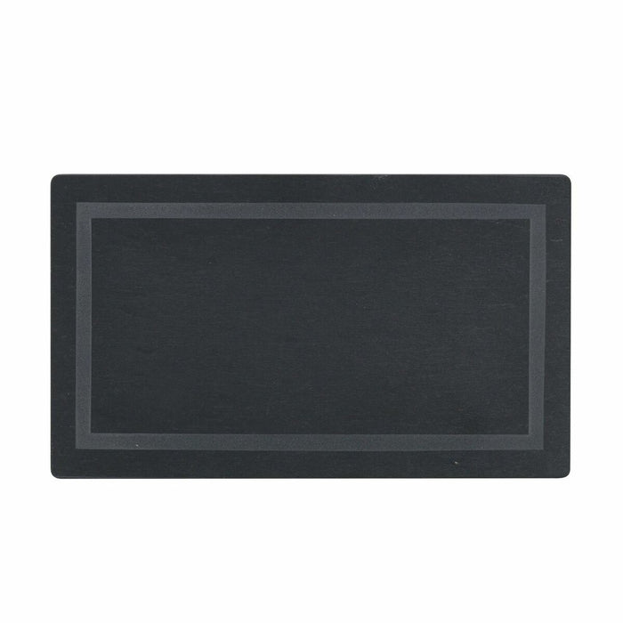 Tavă Inde Slate Porțelan 24 x 14 x 0,5 cm (12 Unități)