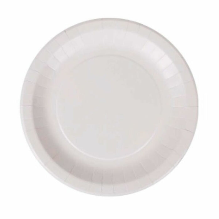 Set de farfurii Algon De unică folosință Alb Carton 28 cm (15 Unități)