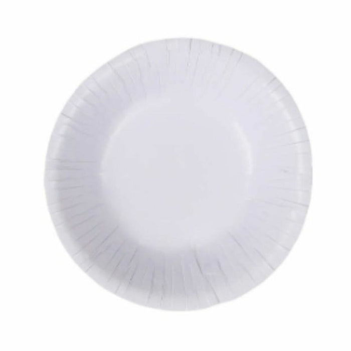 Set de farfurii Algon De unică folosință Alb Carton 450 ml (24 Unități)