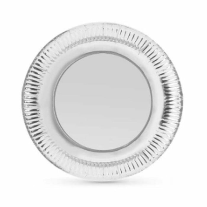 Set de farfurii Algon Argintiu De unică folosință Carton 23 x 23 x 1,5 cm (36 Unități)