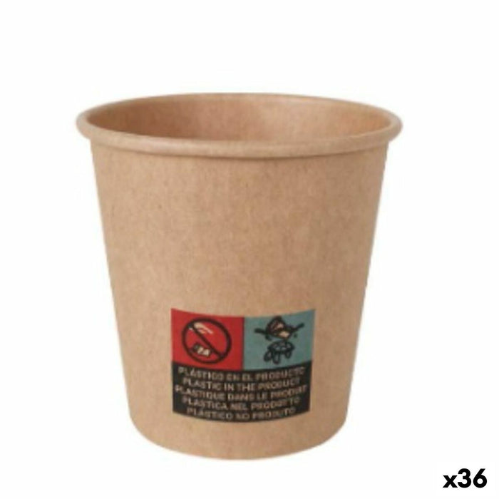 Set de pahare Algon Carton De unică folosință 36 Unități 120 ml (50 Piese)