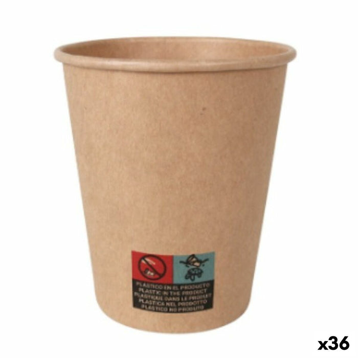 Set de pahare Algon Carton De unică folosință 36 Unități 250 ml (15 Piese)