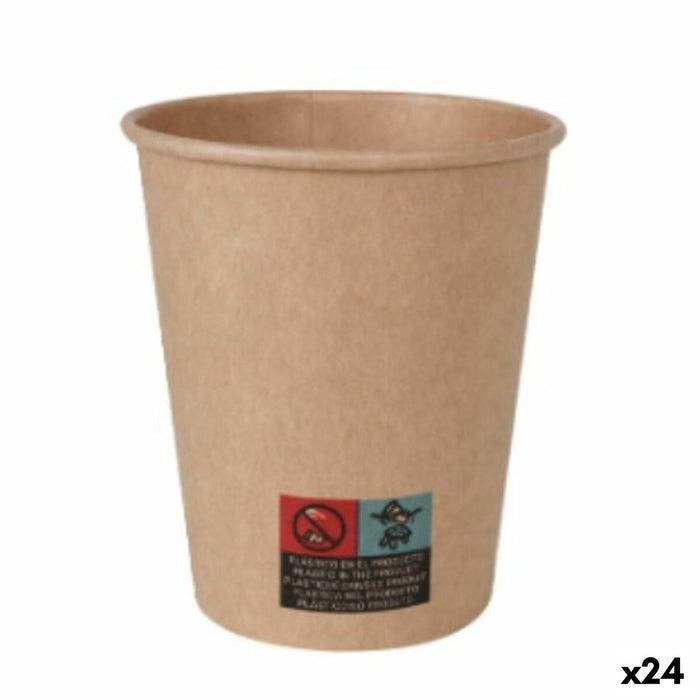 Set de pahare Algon Carton De unică folosință 24 Unități 250 ml (50 Piese)