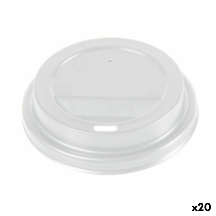 Set de capace de sticlă Algon De unică folosință Cafea Plastic 20 Unități (100 Piese)