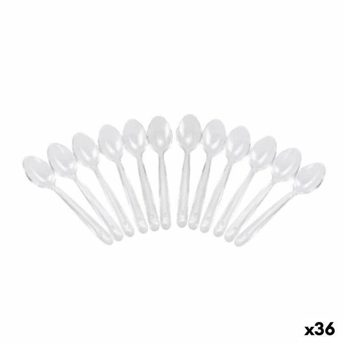 Set de linguri reutilizabile Algon Desert Transparent 36 Unități