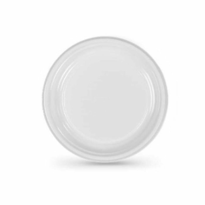 Set de farfurii reutilizabile Algon Alb 17 cm (36 Unități)