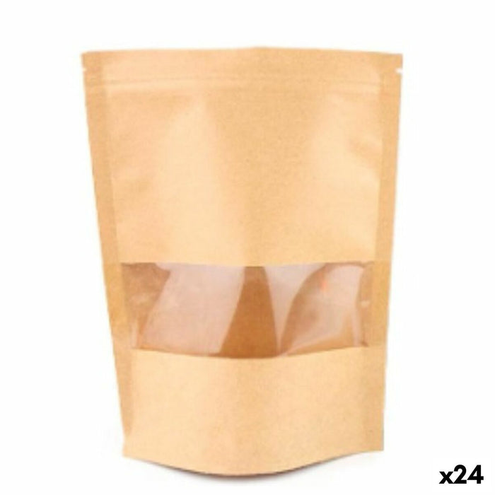 Set de pungi reutilizabile pentru alimente Algon Închidere ermetică 20 x 30 x 5 cm (24 Unități)