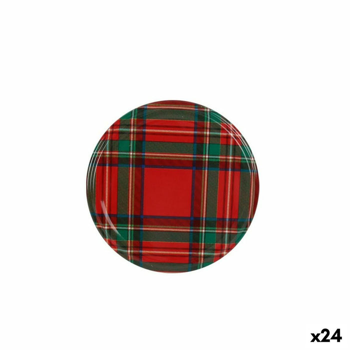 Set de capace Sarkap Scoțian 6 Piese 7 x 0,8 cm (24 Unități)