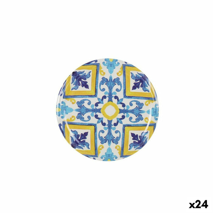 Set de capace Sarkap Mozaic 6 Piese 7 x 0,8 cm (24 Unități)