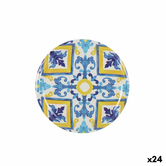 Set de capace Sarkap Mozaic 6 Piese 8,5 x 0,8 cm (24 Unități)