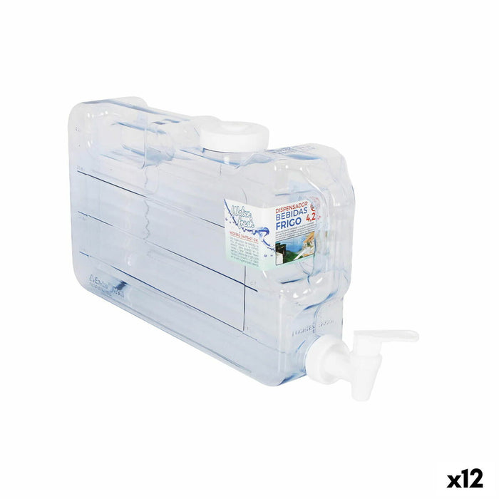 Dozator de băuturi Privilege Frigider 4,2 L 39 x 7,5 x 21 cm (12 Unități)