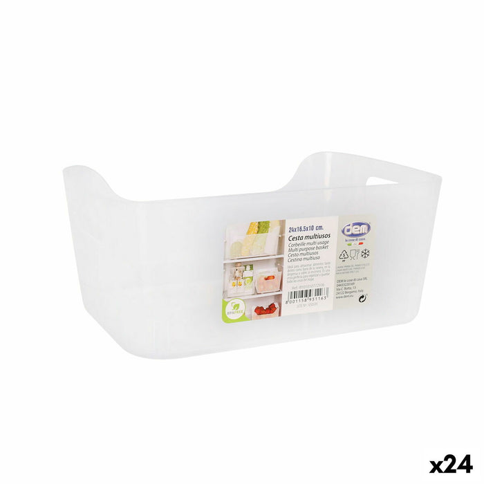 Coș Multifuncțional Dem 24 x 16,5 x 10 cm (24 Unități)
