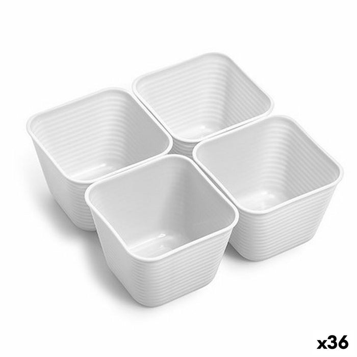 Set de Coșuri Dem Multi-utilizare Plastic (4 Piese) (36 Unități)